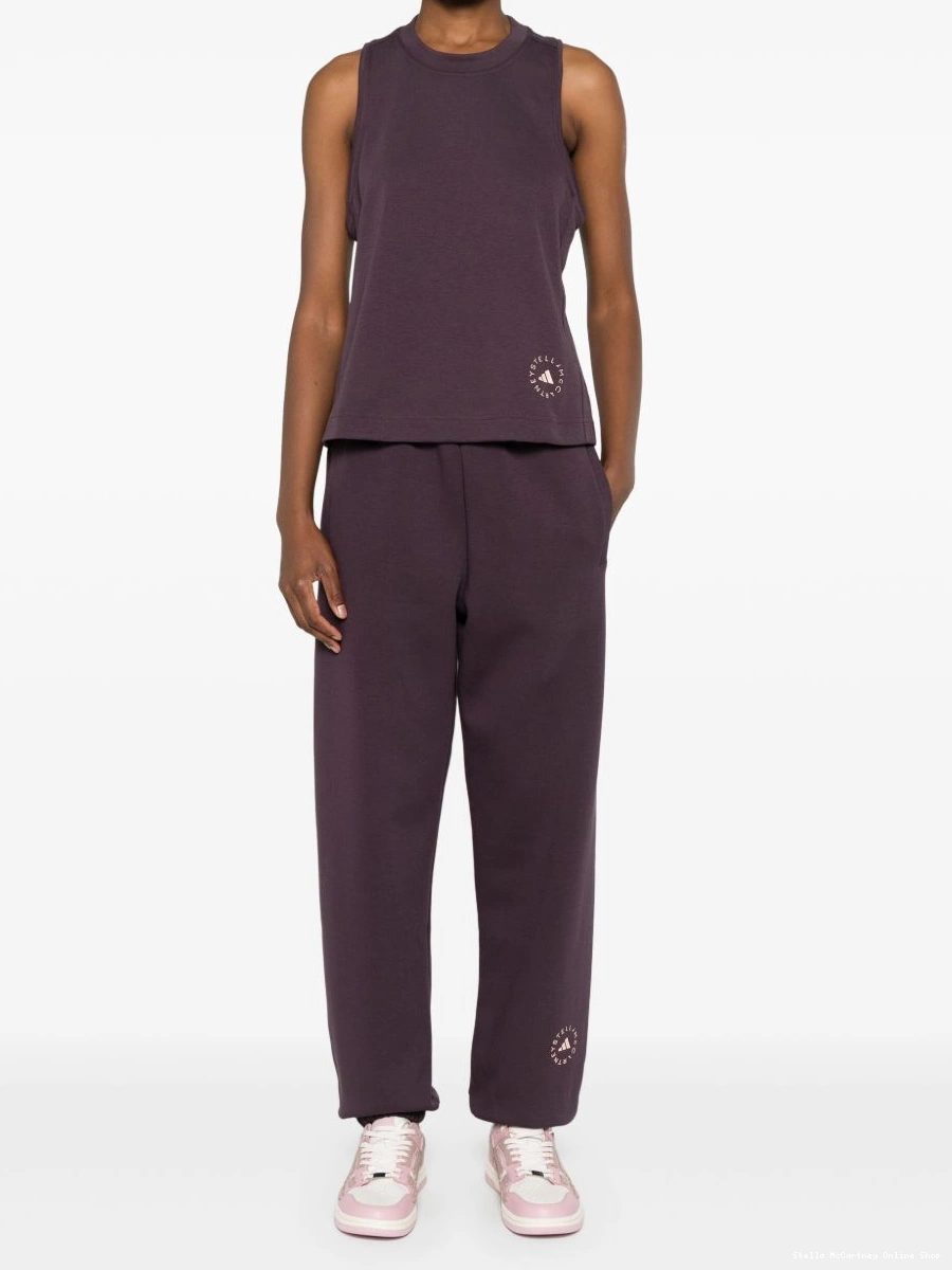 Cheap McCartney adidas Stella top by tank logo-print Women 0729